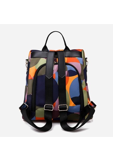 Lüks Sırt Çantaları Kadın Oxford Su Geçirmez Omuz Çantaları Okul Çok Renkli