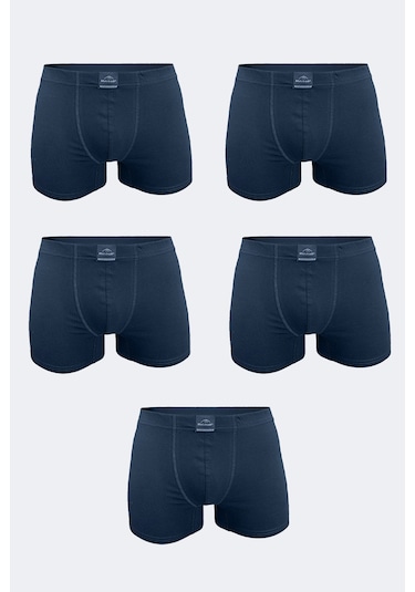 Malabadi Erkek Füme 5 Li Pamuk Elastan Boxer 5m074 Füme