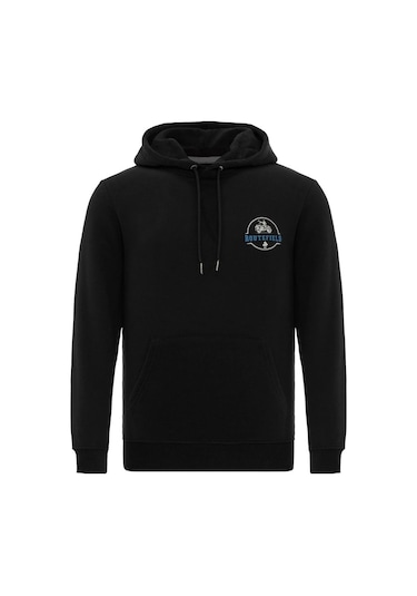 Routefield House Erkek Sweat-001 Siyah