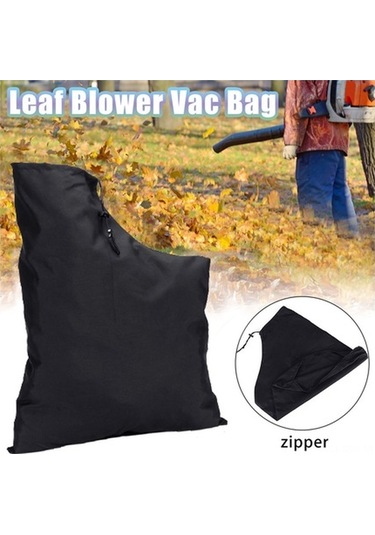 Didadodo 420d Oxford Kumaş Yaprak Toplama Çantası - Fermuarlı, Su Geçirmez, Dayanıklı Siyah, Kumaş Toplama Siyah