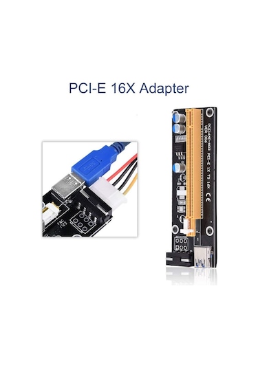 Pcı Express To Pcıe Adaptör Set 1X To 16X Usb 3.0 Bitcoin Mining