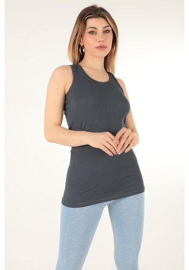 Gigotto Kadın Seamless Fitilli Atlet 001