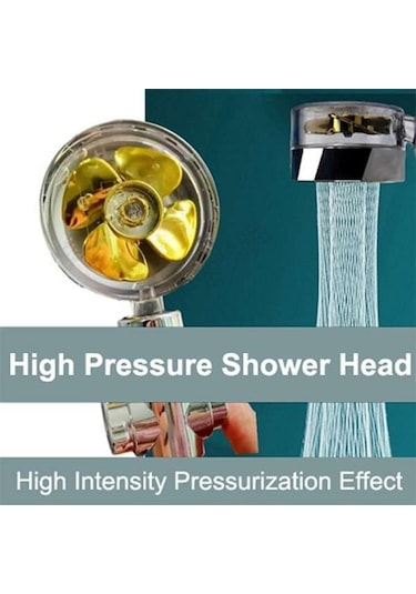 Kırmızı Turboşarjlı Duş Başlığı Filtresi Yağış Duş Başlığı Su Tasarrufu Yüksek Basınçlı Duş Başlığı Banyo Yüksek Basınçlı Duş Başlığı Kırmızı