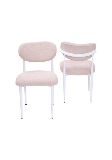 Star Polo Siyah Mermer Mutfak Masa Sandalye Takımı 82x138 Beyaz