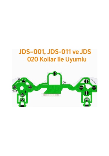 Ps4 Jds 001 010 020 Kollar İle Uyumlu Flex İç Film