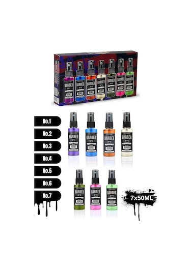Marmara Barber 7'li Mix Set Edc Sprey Kolonya 50 Ml