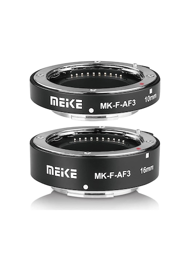 Fujifilm X Serisi Makineler için Meike Mk-F-Af3 Auto Macro Exten