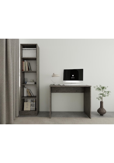 Çalışma Ofis Bilgisayar Masası Hanoi-beyaz Beyaz