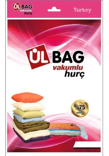 1 Adet Orta Boy 60 Cm X 80 Cm Elbise,yastık, Vakumlu Hurç, Vakumlu Poşet Şeffaf