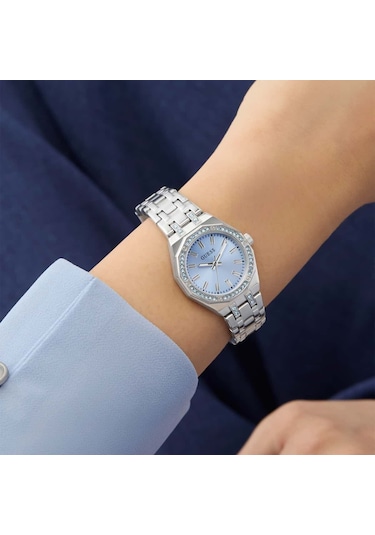 Guess Gugw1010l1 Kadın Kol Saati Metalik Gri