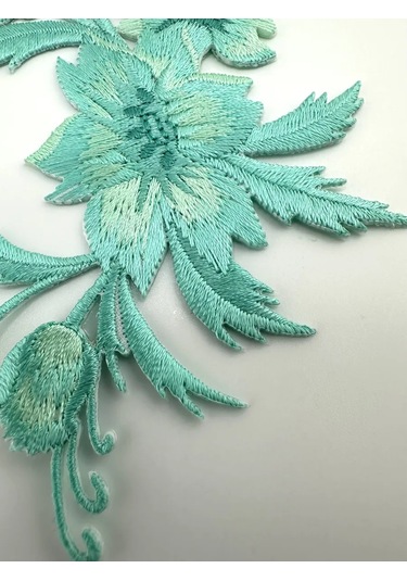 Sewing Accessories Denisova Termo Aplike Çiçekler Termo Etiket Yama 2 Adet 373616656