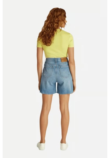 Calvin Klein Kadın Şort-j20j225513 Denim