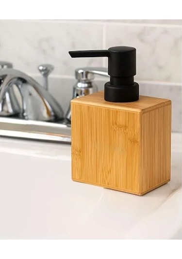 Periboia Büyük Ahşap Sıvı Sabunluk Diğer