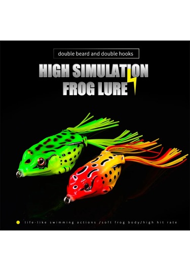 Neevoyu Yüzen Kurbağa Yem Seti - Tuzlu/tatlı Su Balıkçılığı İçin Yapay Yemler