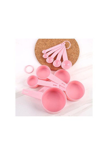 10 Adet/takım Mutfak Ölçüm Kaşığı Ölçüm Kapları Ölçüm Aletleri Taşınabilir Plastik Kahve Şeker Kepçesi Mutfak Aletleri Siyah