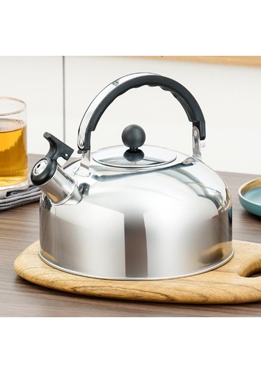 2l Düdüklü Su Isıtıcısı, Düz Tabanlı, Çelik, Q0n7 Diğer