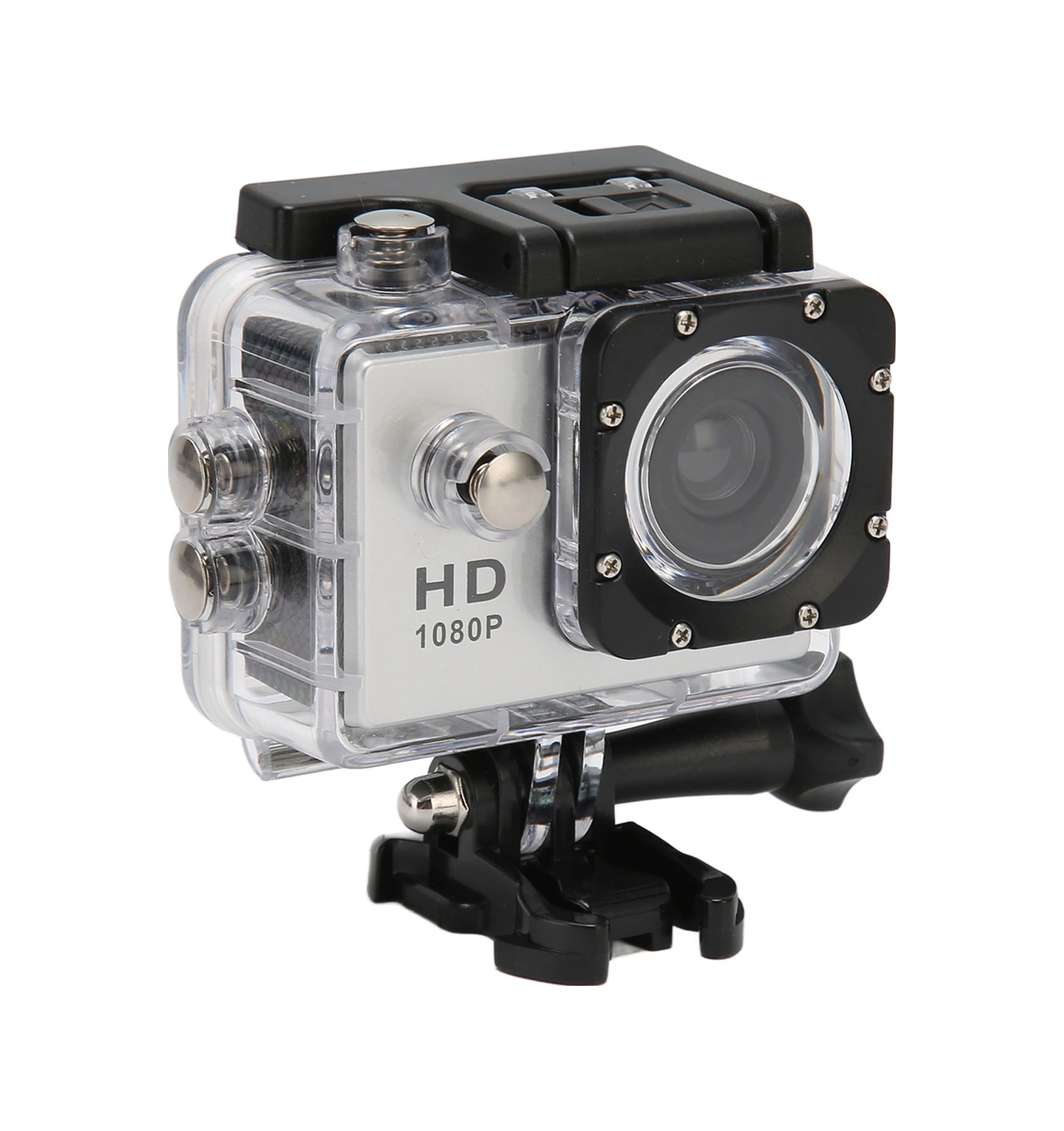 Shineyee 30m Su Altı Spor Kamerası - 1080p Çözünürlük, 2 İnç Lcd, 140 Geniş Açı, Usb 2.0, Dahili Pil Gri