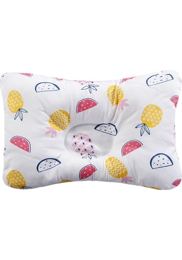Yenidoğan Bebek % 100% Pamuk Bebekler Yastık Karikatür Uyku No.09 Ekru