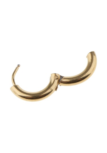 Homyl 6 Adet 316l Paslanmaz Çelik Altın Gümüş 12mm-tip-2 Gri