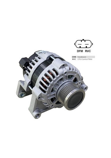 12v Alternatör Dinamo Delco Tipi 100 A Soketli 2 Fiş Dfm Rcv Chevrolet-opel Astra J/ınsıgnıa-vw