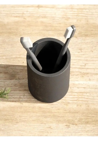 Getknow Home Banyo İçin Diş Fırçaları Bardağı 269934320 Siyah