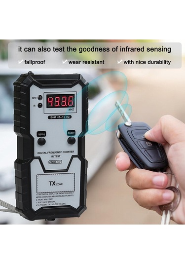 Suntek Araba Uzaktan Kumanda Kızılötesi Frekans Test Cihazı