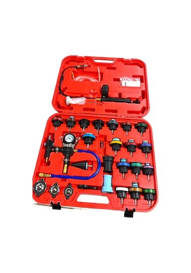 Omega Tools Soğutma Sistemi Basınç Test Cihazı & 27 Parça