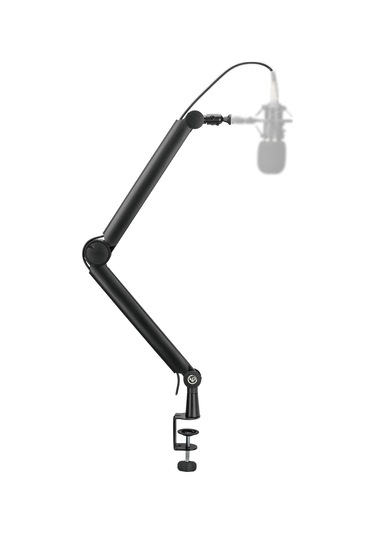 Npo Std131b Stüdyo Tasarım Kablo Yönetimli Amortisörlü Profesyonel Yayıncı Mikrofon Kolu