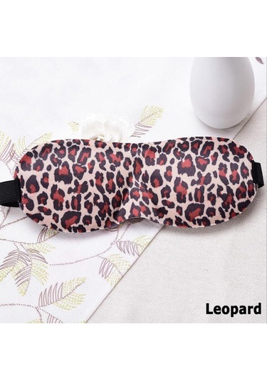 Leopar Uyku Göz Maskesi