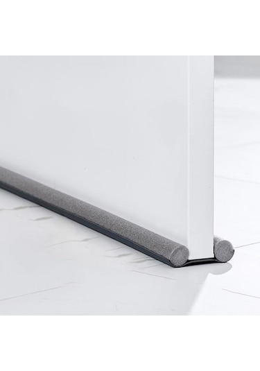 Kahverengi Kapı Dikiş Contası Esnek Kesim Serbestçe Kapı Taslak Durdurucu Alt Conta Şeridi Ev İçin Hava Sıyırma