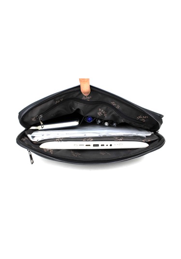 Unisex Kahverengi 12 & 13 Inç, Evrak Laptop Ve Dosya Çantası Kahverengi