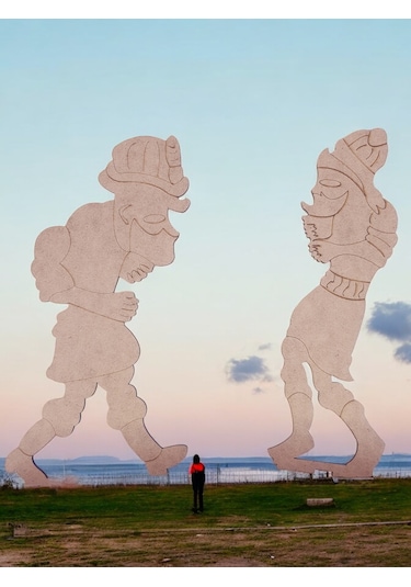 Türk Kahramanlar Hacivat Ve Karagöz Büyük Boy Ahşap Hobi Boyama S