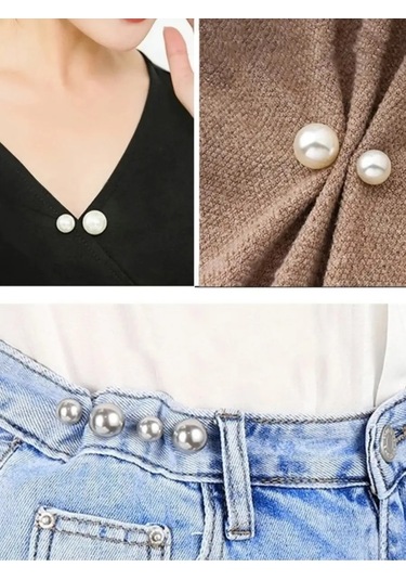 Beautiful Detail Takı Broşları İğne. 3 Renk Seti. 52004380 Açık Bej