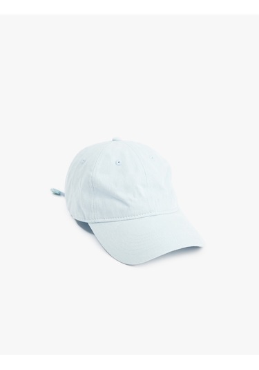Koton Pamuklu Cap Şapka Mavi 6sak40071aa