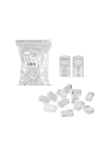 RJ45 SOKET UTP 8P (100 ADET) S-LİNK SL-COB20P