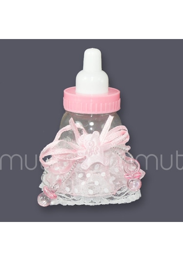 Mutluadim 12 Adet Emzikli Ayıcıklı Fırfırlı Biberon