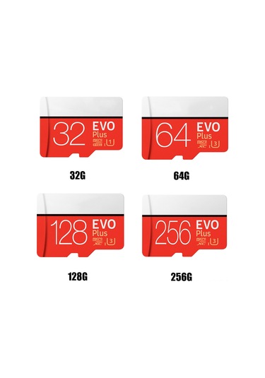 Springsun Evo Plus+ 64gb U3 Class10 Tf Kart Micro Sd - 100mb/s Okuma, 60mb/s Yazma Hızı İle 4k Uhd Video Desteği, Kırmızı Güncellenmiş Versiyon