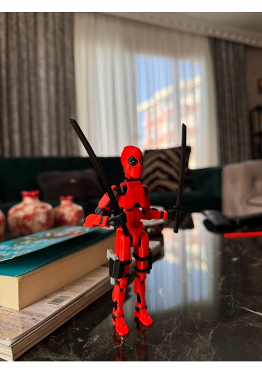 Dummy Deadpool Eklemleri Hareketli 14 Cm Mini Figür Deadpool