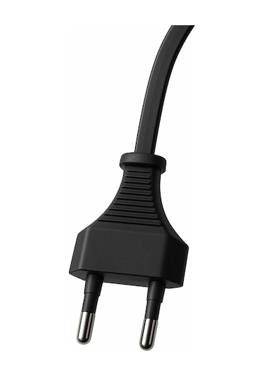 2 Metre Arapuarlı Aç Kapat Anahtar Fişli Abajur Lambader Duyu Seyyar E14 2x0,50 Siyah