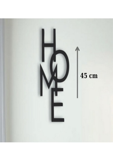 Home Yazılı Dekoratif Lazer Kesim Duvar Süsü Ev Dekoru