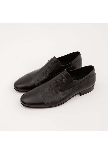 Tamer Tanca Erkek Hakiki Deri Siyah Makosen Ayakkabı 221 20472k Erk Ayk Sk21-22 Syh Mlk/syh Gyk Siyah