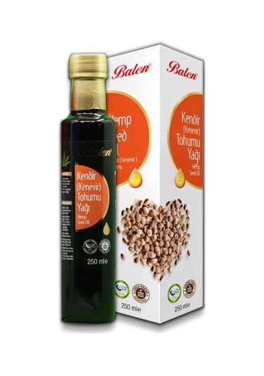 Balen Kendir Tohumu Yağı Soğuk Pres 250 ML