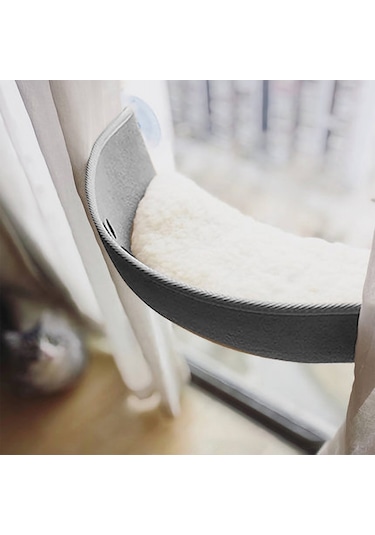 Leezsing Kedi Evcil Hayvan Pencere Yatağı Kedi Pencere Tüneği Kedi Hamağı Pencere Koltuğu Kediler İçin Kedi Yatağı