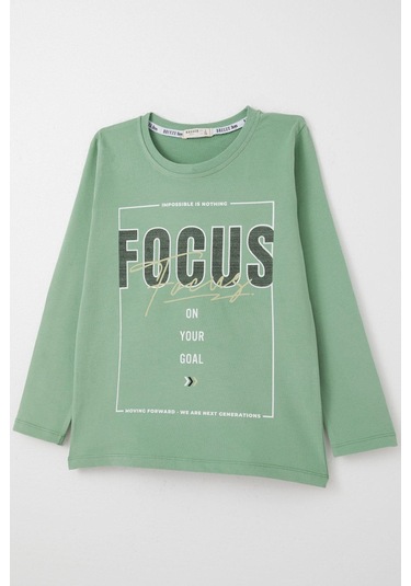 Breeze Erkek Çocuk Uzun Kollu Tişört Slogan Temalı Yazı Baskılı 6-12 Yaş, Mint Yeşili Mint Yeşili Breeze Erkek Çocuk Uzun Kollu Tişört Slogan Temalı Yazı Baskılı 6-12 Yaş, Mint Yeşili Mint Yeşili