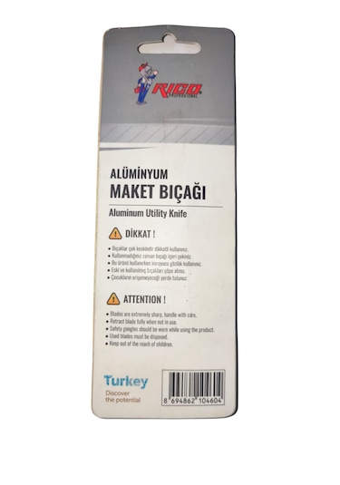 Rico Alüminyum Maket Bıçağı