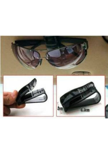 Oto Araç Içi Mandallı Güneş Gözlüğü Tutucu Tutma Aparatı