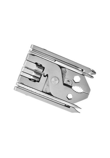 Electric 25 Fonksiyonlu Paslanmaz Çelik Katlanır Pense - Anahtarlık & Kampçılık Seti