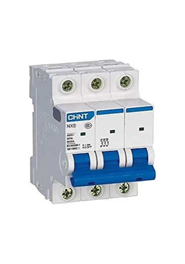 Chint Nxb Serisi 3x63a C Tipi Otomatik Sigorta 6ka 814176