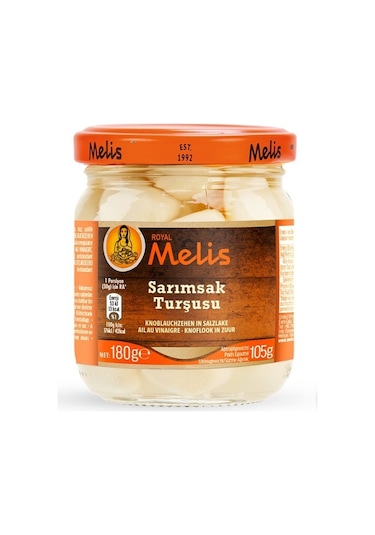 Melis Sarımsak Turşusu 180 Gr X 2 Adet