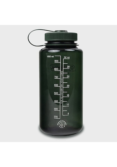 Nalgene Wide Mouth 32 Oz Suluk Matara 1 Litre Nefti Yeşil
